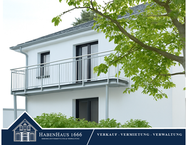 Moderne 2-Zimmer-Neubauwohnung mit Terrasse ins Grüne – Erstbezug in Bremen-Habenhausen - Foto 1