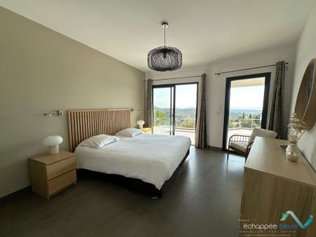 Villa pour 8 personnes climatisée avec piscine chauffée et vue mer à La Londe-les-Maures - Photo 5