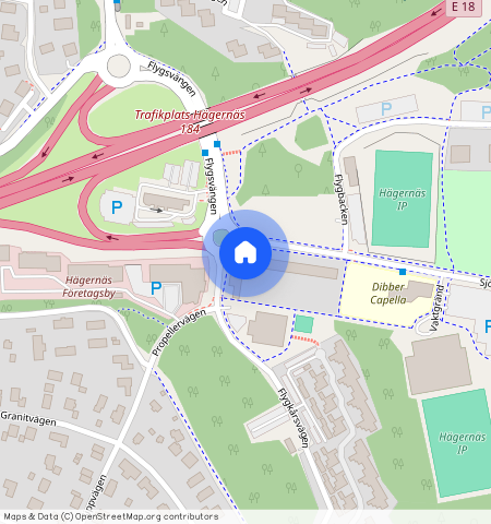 Sjöflygvägen **, Hägernäs