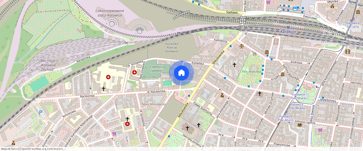 Centrum, Maksymiliana Wilimowskiego, Katowice