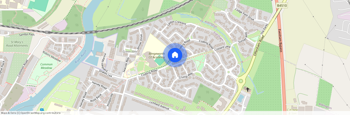 Codling Road, Evesham