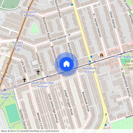 Academy Lane Lofts, #201, 1852 Queen Street E, Toronto