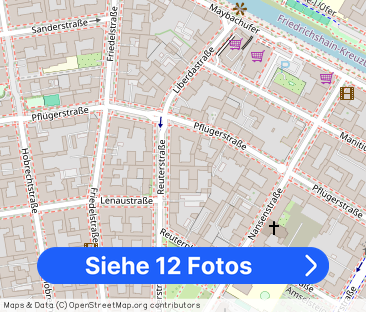 Weserkiez - loftähnliche Wohnung mit Westbalkon NB-Whg. von 1959, V... - Foto 1