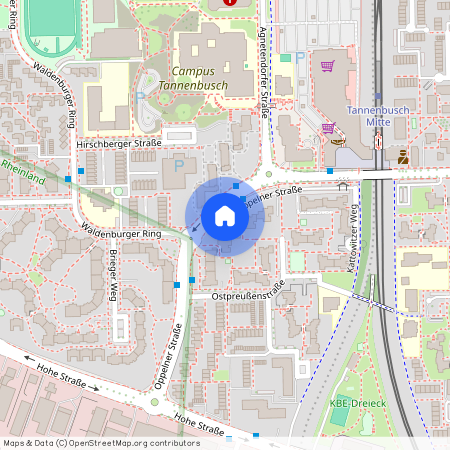 Oppelner Str. 61, 53119 Bonn - Tannenbusch