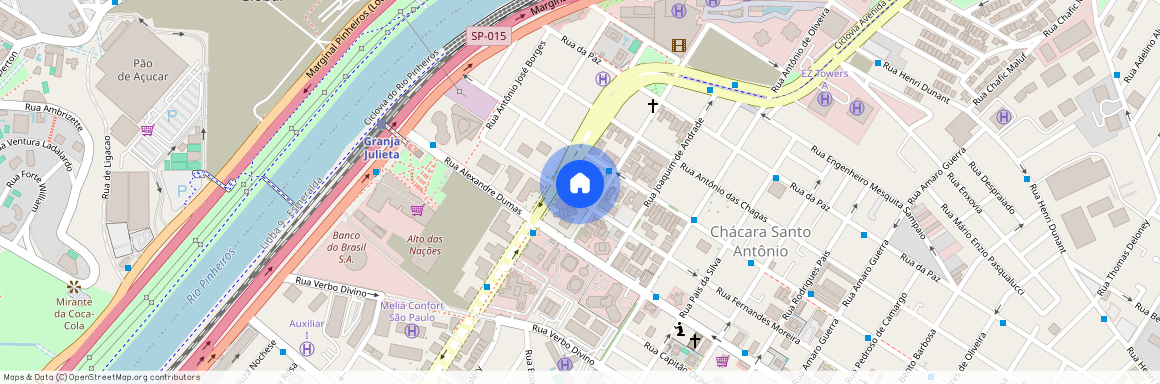 Rua Fernandes Moreira, 1452 - Chácara Santo Antônio Zona Sul, São Paulo - SP