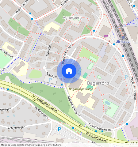 Bagartorpsringen **, Ulriksdal