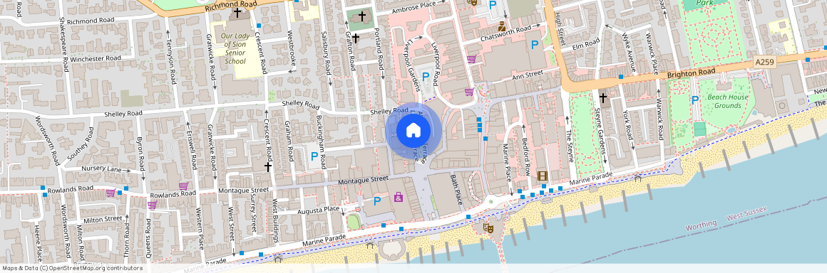 Liverpool Terrace, Worthing, BN11