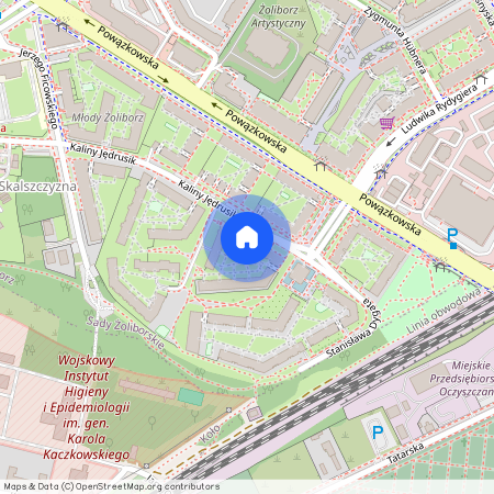 Warszawa, Żoliborz, Sady, Żoliborskie, Kaliny, Jędrusik, 6