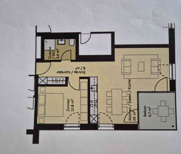 2.5 Zimmer, 60 m², 3. Stock - Photo 5