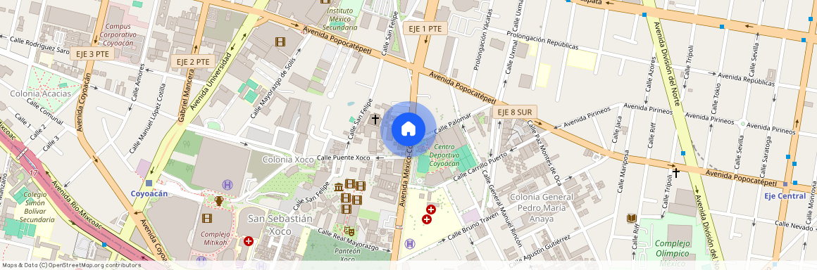 Se departamento Avenida México Coyoacán City Towers Park Grand #321Int. 1602, Colonia Xoco, C.P. 03330, Df / Cdmx