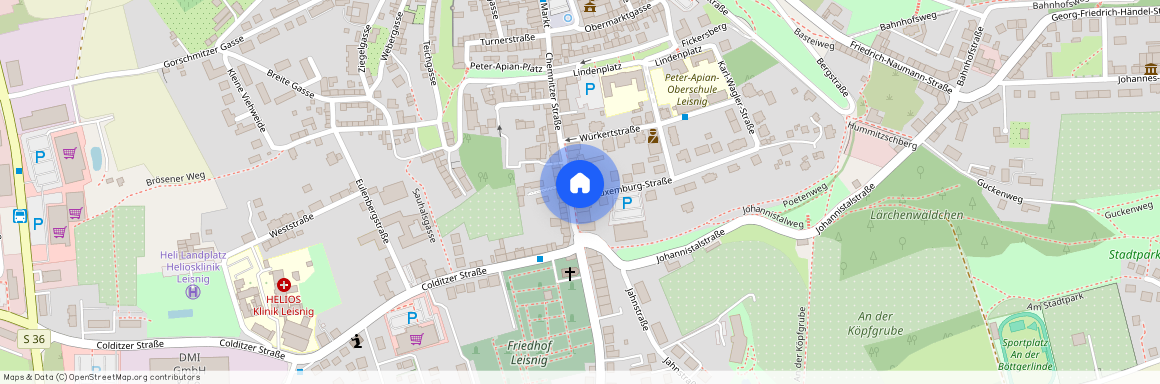 Rosa-Luxemburg-Strasse 1, Ecke Chemnitzer Strasse, 04703 Sachsen - Leisnig