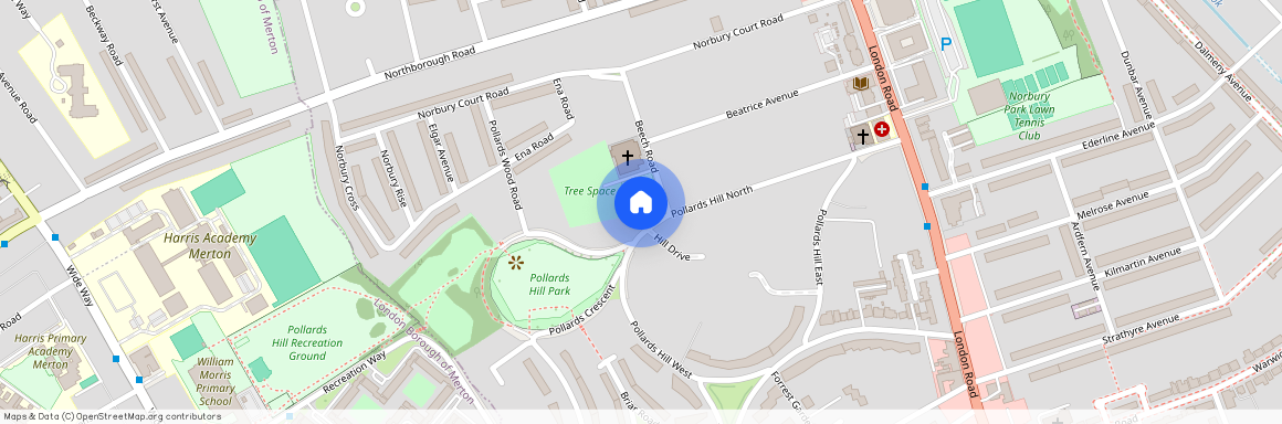 Pollards Hill North, Streatham SW16