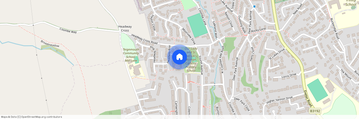 Headway Rise, Teignmouth, TQ14