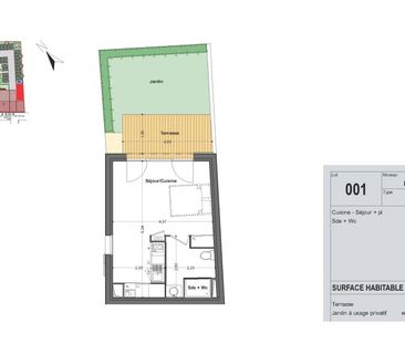 Location Appartement 1 pièce 27m² SEYSSES 31600 - Photo 2