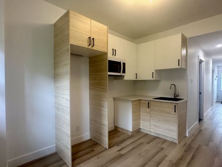Verdun - Logement de 2 chambres complètement rénové, avec cour, offert en location non-meublée! - Photo 2