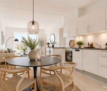 Moderne lejebolig i Odense M med fælles tagterrasse - perfekt til d... - Foto 1