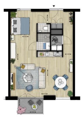 Appartement te huur: Philitelaan 59-23 5617 AK Eindhoven - Photo 1