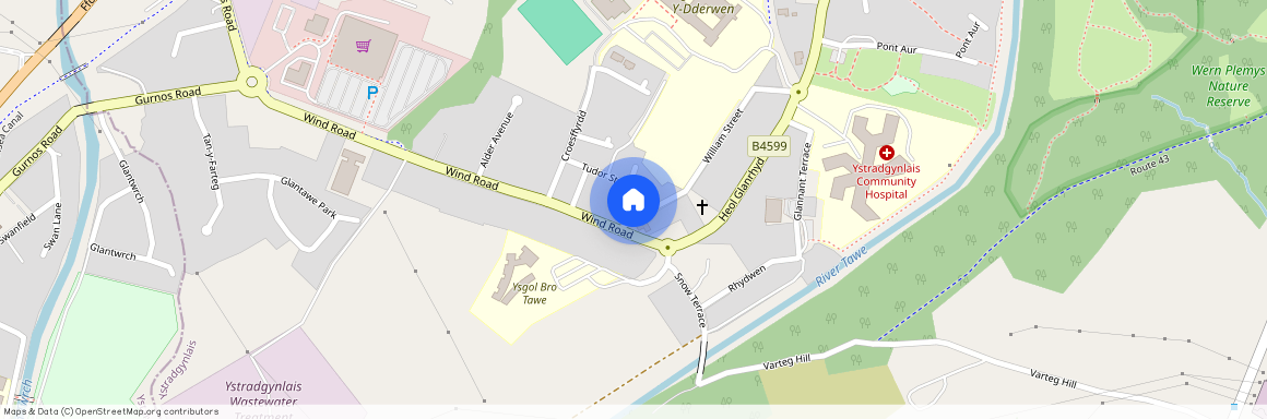 Dumfries Place, Glanrhyd, Ystradgynlais, Swansea.