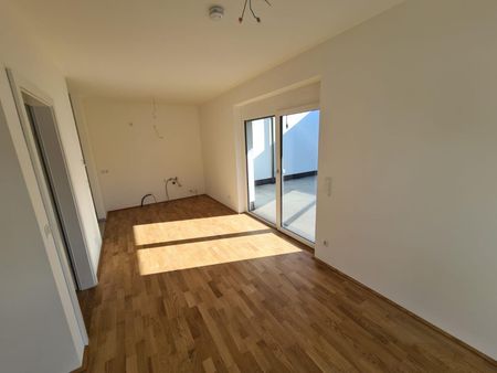 Neubau 2-Zimmer-Wohnung mit uneinsichtiger Dachterrasse - Photo 4