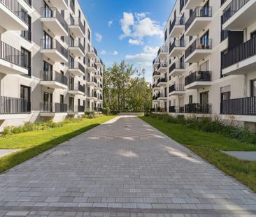Moderne Neubauwohnung mit Mietergarten: stilvolle 3-Zimmer-Neubau m... - Foto 1