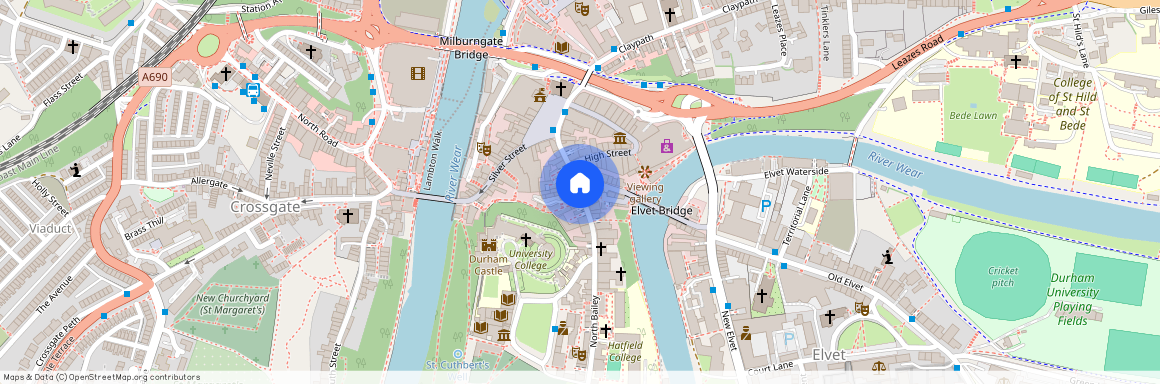 Saddler Street, Durham City, DH1