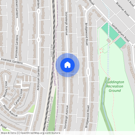 Stoneleigh Avenue, Worcester Park