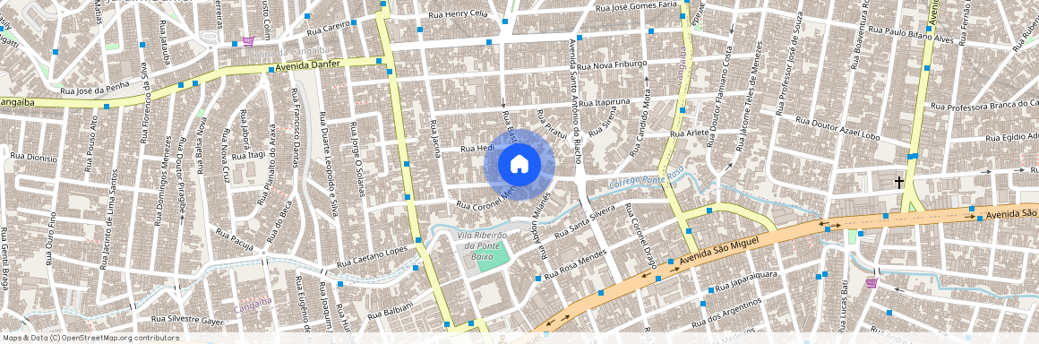 Rua Coronel Jose Menezes, 83, Cangaiba, São Paulo - SP, 03758-180, Brazil