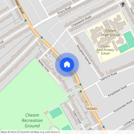 Sutton, Cheam, Malden Road, SM3 8QY, Surrey