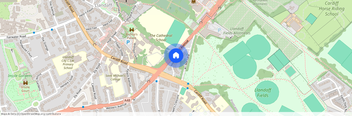 The Crescent, Llandaff, Cardiff, CF5