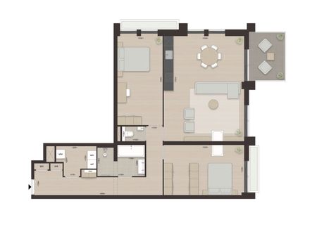 Appartement te huur: Parkview (Bouwnr. 1.7) 3534 BG Utrecht - Photo 2
