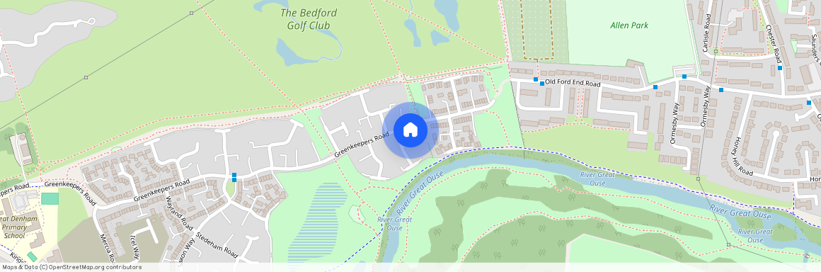 Greenkeepers Road, Bedford, Bedfordshire, MK40