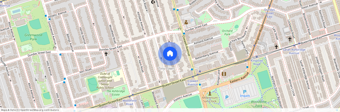 44 Rhodes Avenue Unit# Main & 2nd, Toronto