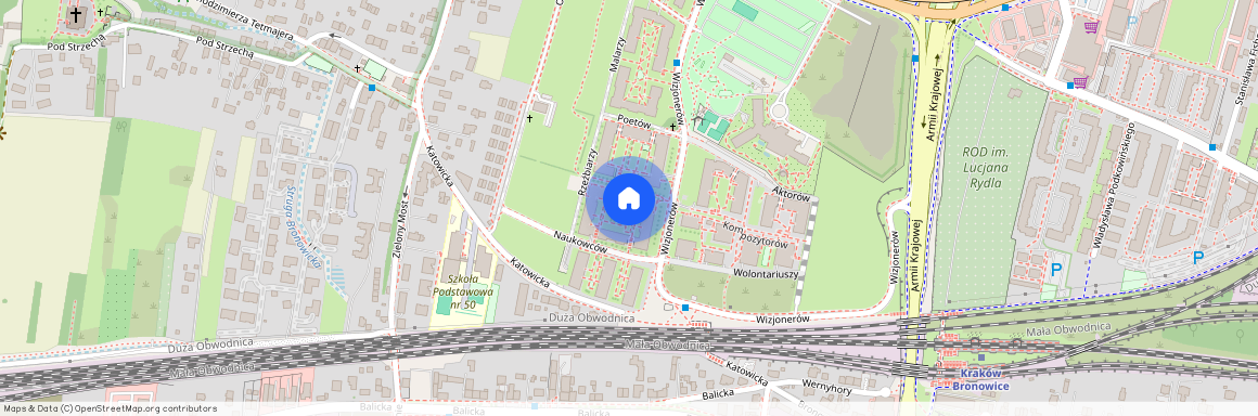 ul. Katowicka, Bronowice Małe, Bronowice, Kraków, małopolskie