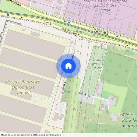 ul. Janowska, Olechów, Widzew, Łódź, łódzkie