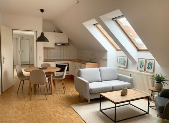 Schlögelgasse 5/5 DG - Mietwohnung im Dachgeschoss mit Terrasse Nähe Dietrichsteinplatz - Photo 1