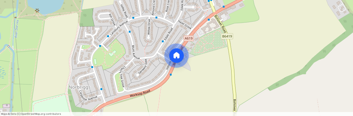 Worksop Road, Mastin Moor, Chesterfield, S43