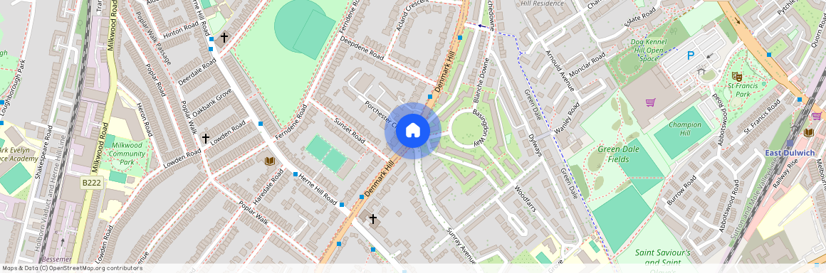 Denmark Hill, Rutland Court Denmark Hill, SE5