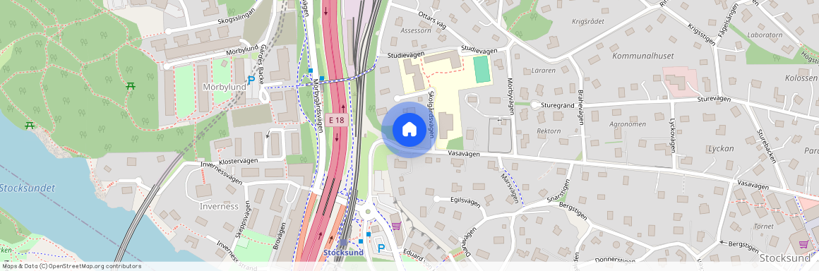 Skolgårdsvägen 1A, 182 73 Stocksund, Stockholm