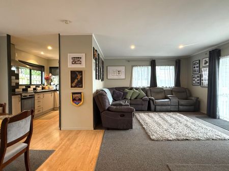 Spacious 3 Bedroom Family Home with Elevated Views Over Waipuna Park - Photo 5