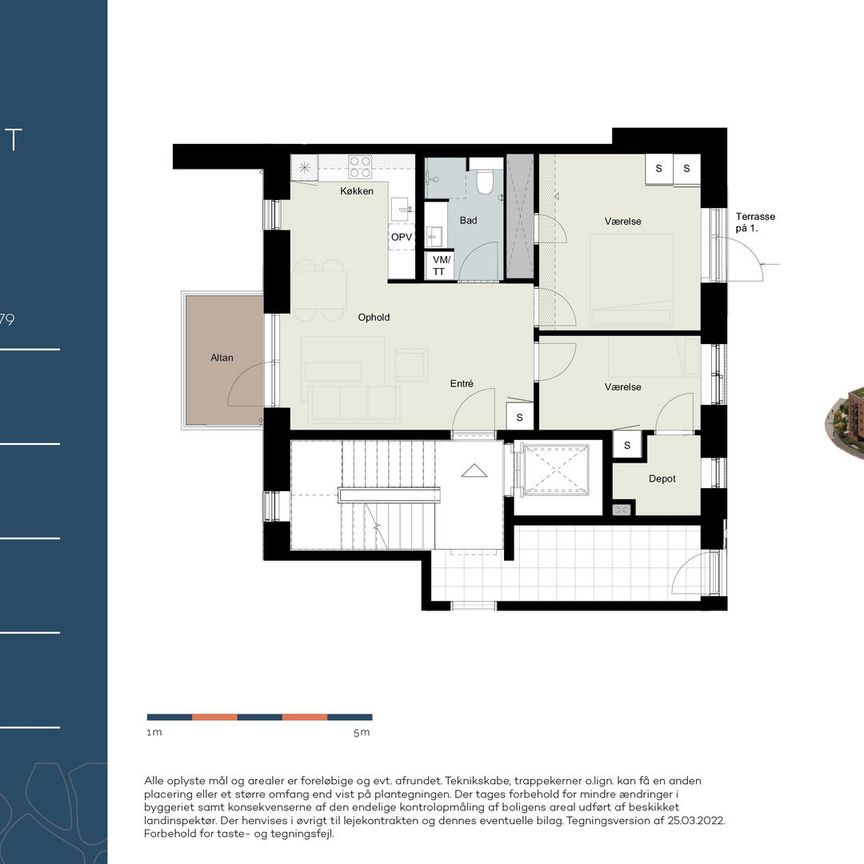 Middagshøjvej 50E, 2., tv - Photo 1