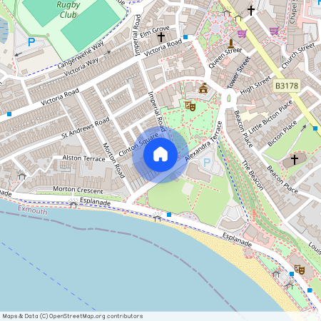 Flat 1, 6 Alexandra Terrace, Exmouth, EX8