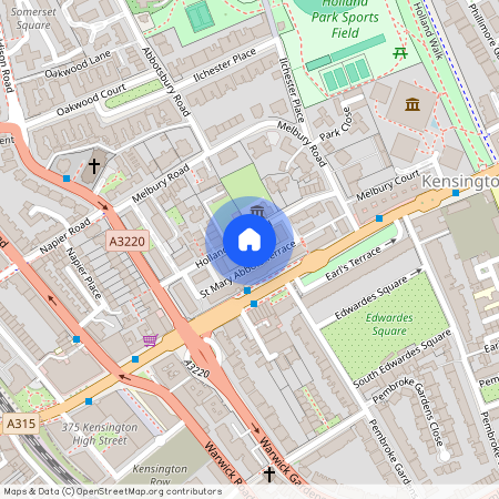 St Mary Abbots Terrace, London, W14