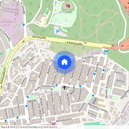 Σερρών, 43, 55337, Ελλάδα (55337), Τριανδρία (Τριανδρία - Δόξα - Κρυονέρι)