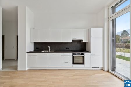 Moderne 2-Zimmer-Wohnung mit Eigengarten und Terrasse! - Foto 4