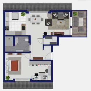 Komfortable seniorenfreundliche Dachgeschosswohnung mit Aufzug und Balkon - Photo 3