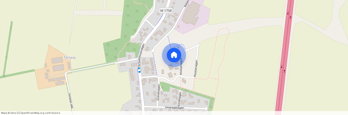 STRÖVELSTORP, Skåne, Ängelholm, Klockarvägen 19