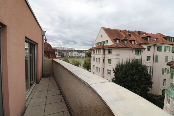 Den Rhein ums Eck - gemütliche 3 1/2 Zimmerwohnung mit Ausblick in Basel - Foto 1