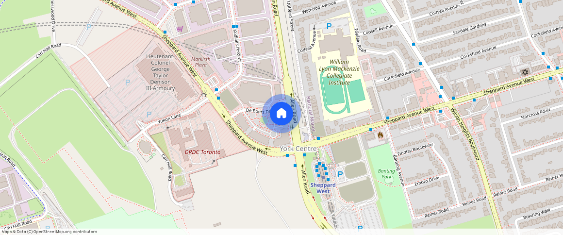 ** De Boers Drive, Toronto