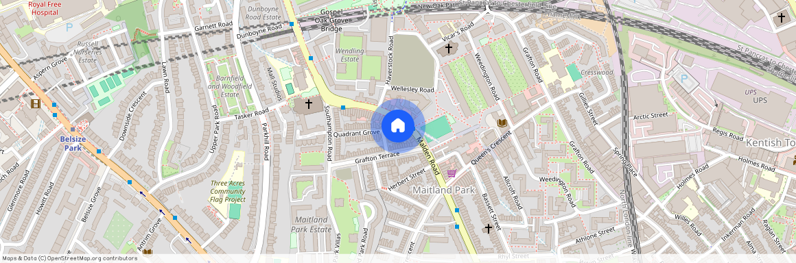 Malden Road, Kentish Town, London, NW5