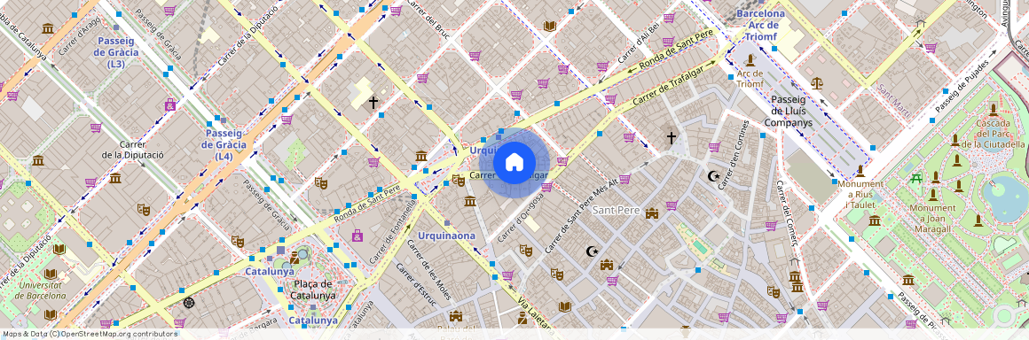 Carrer de Trafalgar 13, 2º 2ª, 08010 Barcelona, Eixample, Barri Gòtic, Hb-Acc